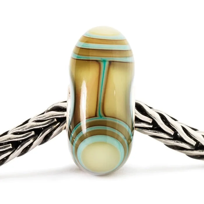 Trollbeads Bead Aqua Edge Triangle Silver