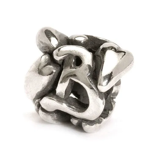 Trollbeads Bead Letter B Silver