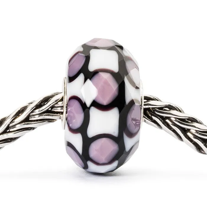 Trollbeads Bead Limited Lavender Facet Silver