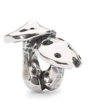 Trollbeads Bead Mushroom Silver