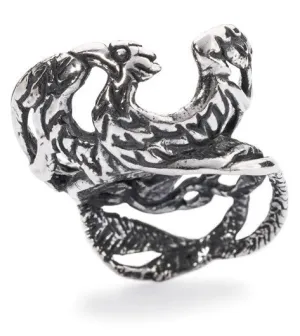 Trollbeads Bead Phoenix Silver