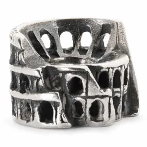 Trollbeads Bead Rome Colosseum Silver