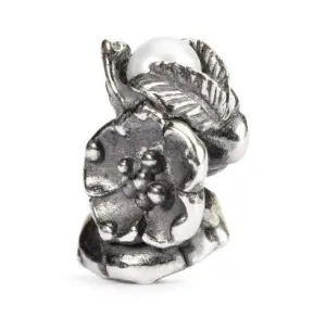 Trollbeads Buckthorn of May Sterling Silver Pearl Bead