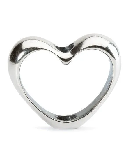 Trollbeads Pendant In Your Heart Silver