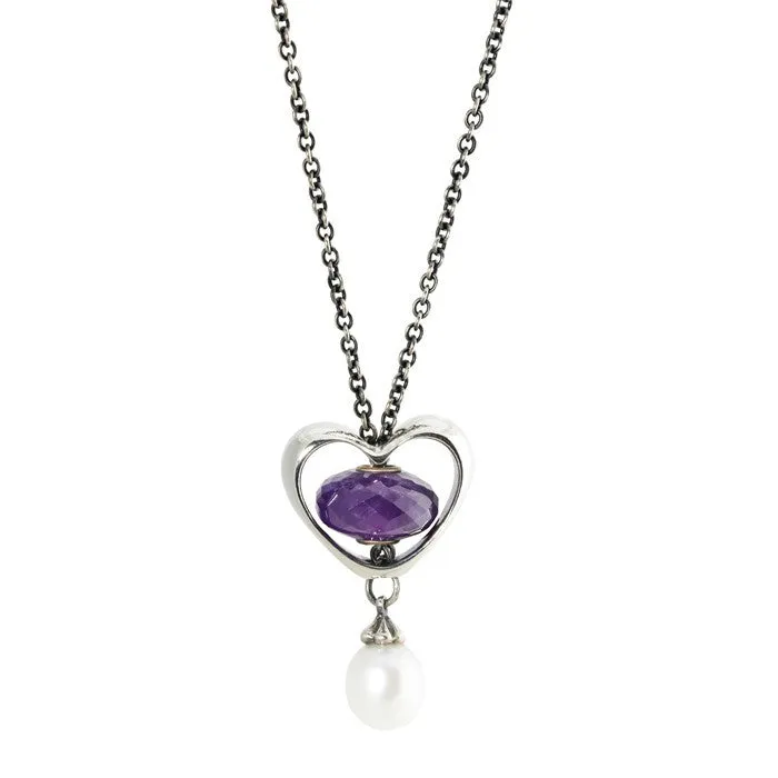 Trollbeads Pendant In Your Heart Silver