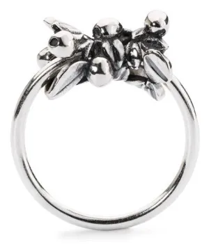 Trollbeads Ring Blueberries of Youth Silver