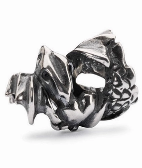 Trollbeads Bead Love Dragon Silver
