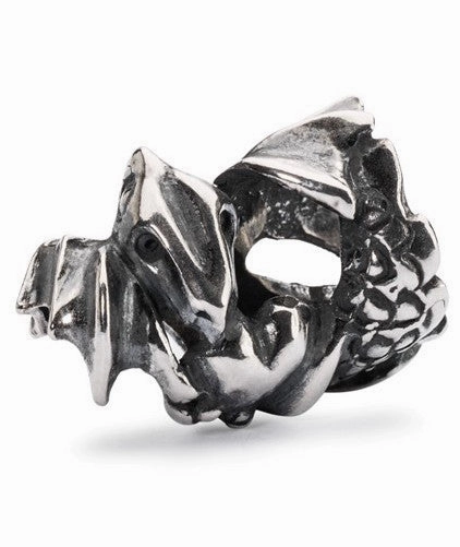 Trollbeads Bead Love Dragon Silver