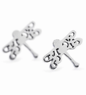 Trollbeads Earring Dragonfly Beauty Studs Silver