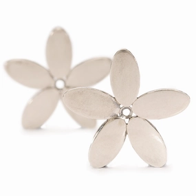Trollbeads Earrings Wood Anemone