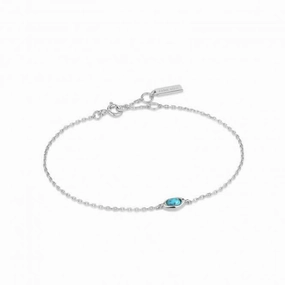 Turquoise Wave Bracelet B044-02H