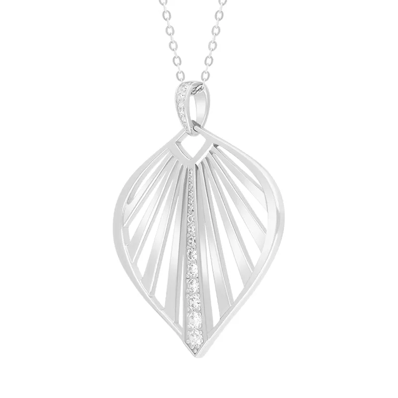 Vixi Jewellery Sunbeam Sterling Silver Necklace D