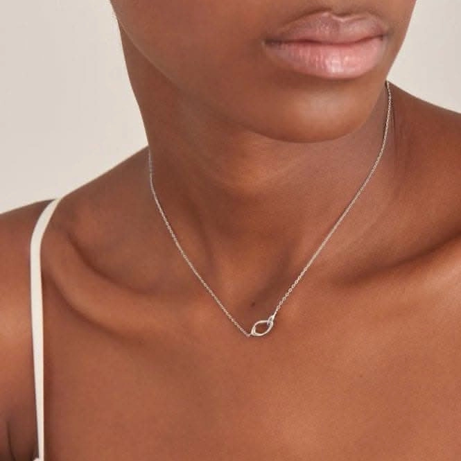 Wave Link Necklace N044-01H
