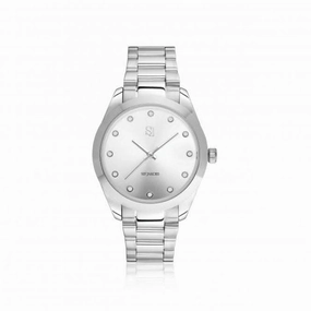 White Zirconia Joelle Watch SJ-W1040-CZ