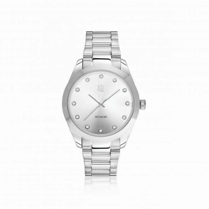 White Zirconia Joelle Watch SJ-W1040-CZ
