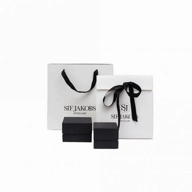 White Zirconia Occhio Earring Charm SJ-CH2376-CZ-YG
