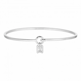 White Zirconia Roccanova Bangle SJ-B42262-CZ