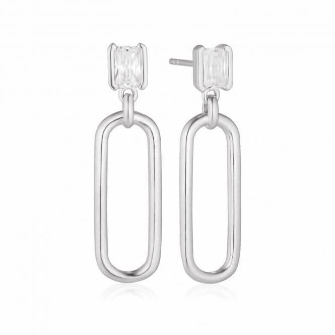 White Zirconia Roccanova Lungo Earrings SJ-E42256-CZ