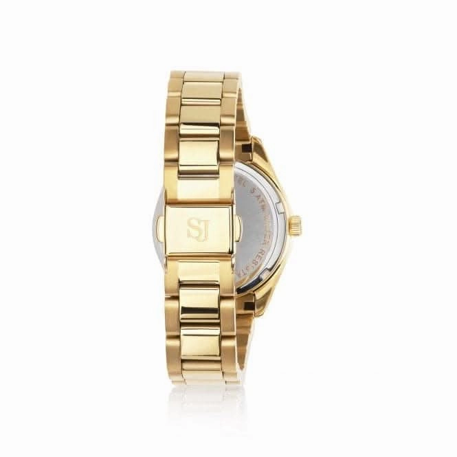 White Zirconia Valeria Watch SJ-W2307-CZ-YG