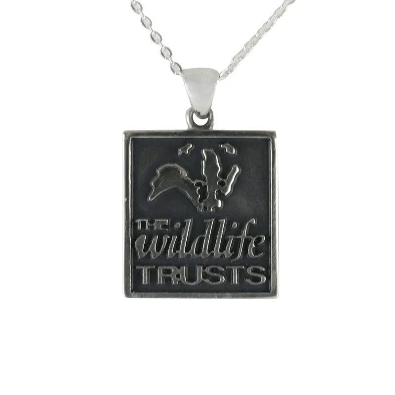 Wild life Trust Collection Sterling Silver Square Necklace