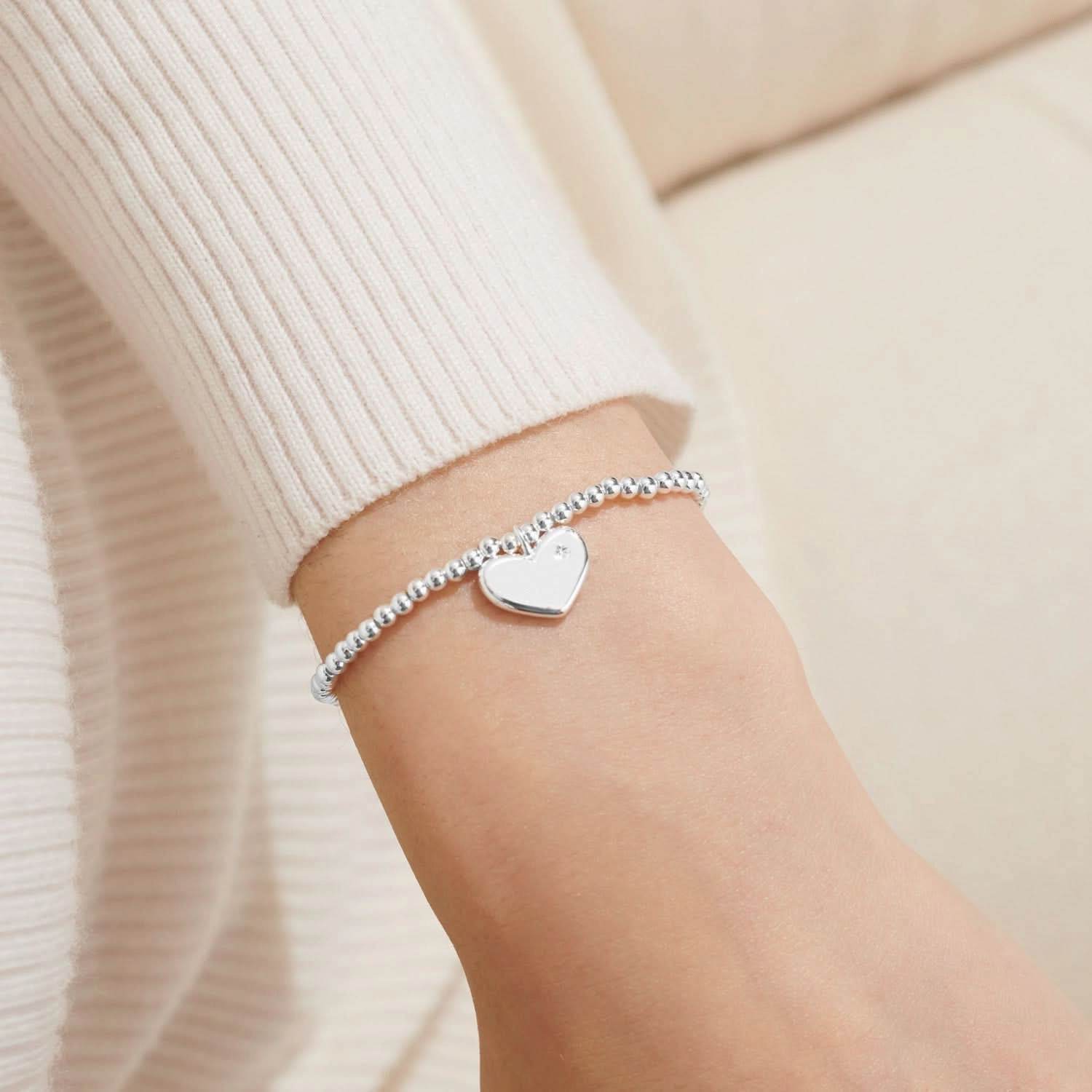 With Love Bauble Jewellery Box Silver Plated 7792