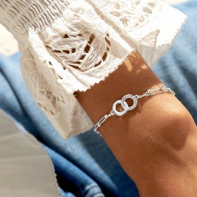 You Are My Forever Always Silver Plated 18cm   3cm Bracelet 6736